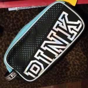 Pink cosmetic bag